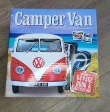 VW Volkswagen Hippie Camper Van Mug and 64 page book on history of it