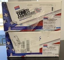 Lot of 2 Skilcraft Toner Cartridges Black and Cyan