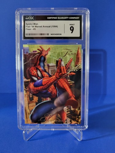 1994 Flair Marvel Annual #5 Spider-Man CGC 9 Mint 🕷