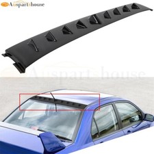 Black Vortex Generator Shark Fin Spoiler Roof Wing For 02-07 Mitsubishi Lancer