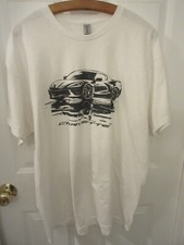 Corvette C8 T Shirt White XL