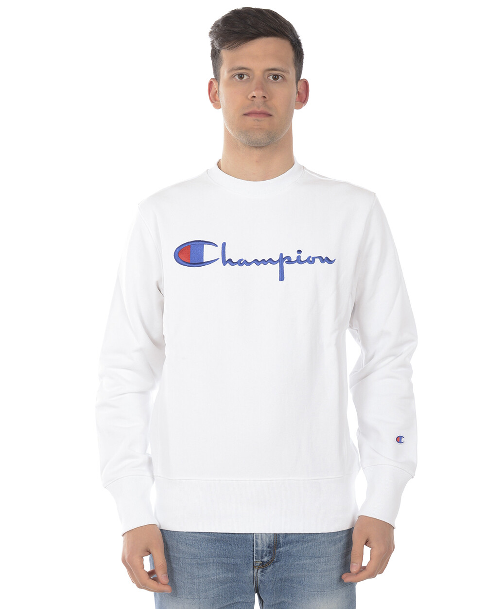 ТОЛСТОВКА HOODIE CHAMPION MEN Tg XL 210975 WW001 БЕЛЫЙ 36290₽