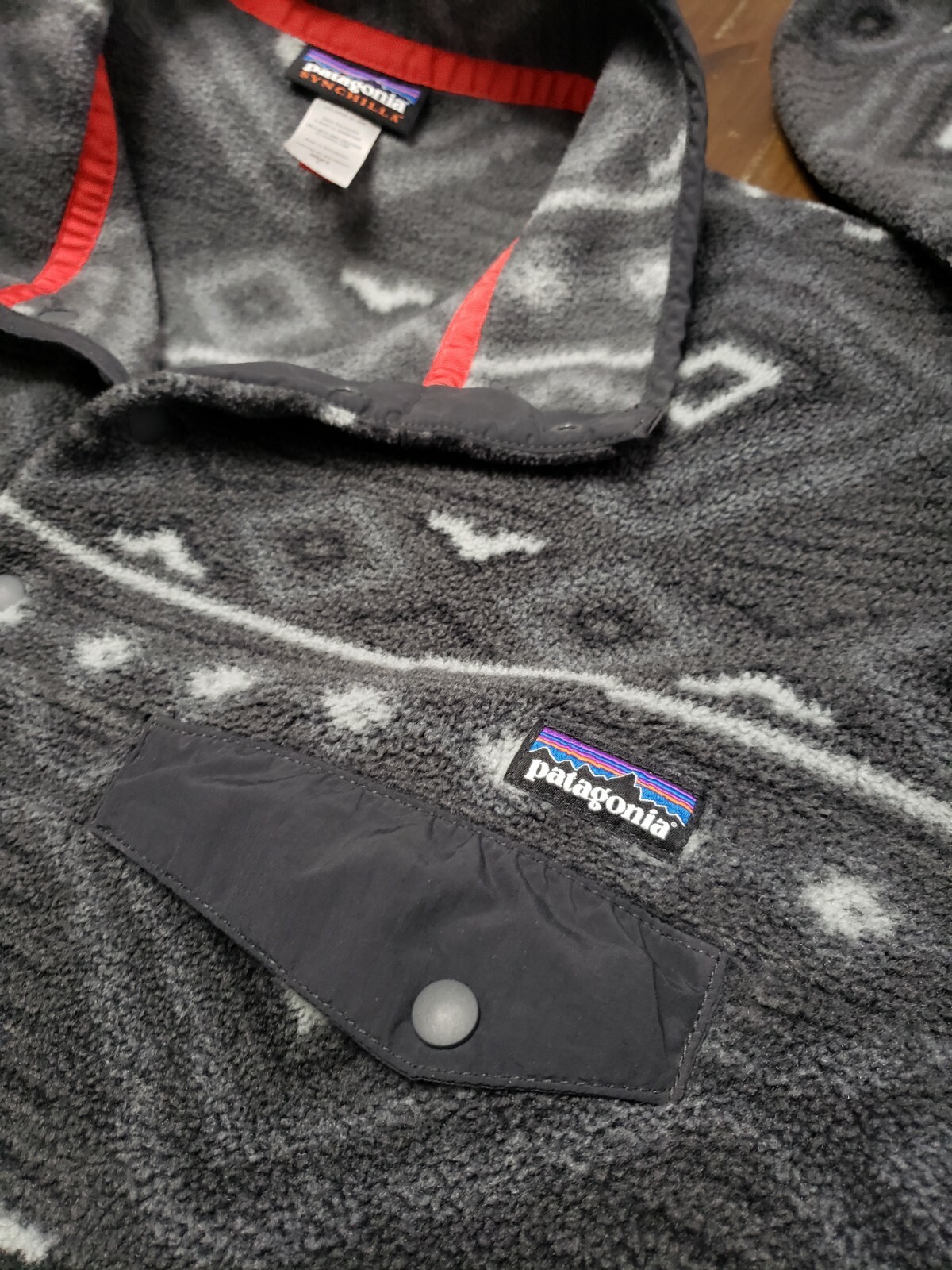 patagonia synchilla el cap khaki