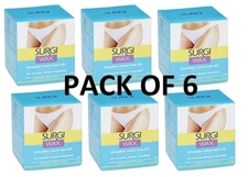 pack of 6 Surgi Wax Brazilian Hard Wax Kit for Private Parts 4 oz