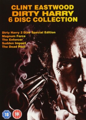 Dirty Harry 1-5 Collection Box UNCUT Set dvd NEU 6 dvd 1 2 3 4 5  Clint Eastwood