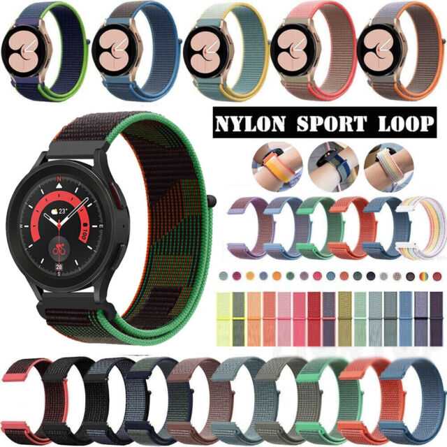 18mm 20mm 22mm Sport Nylon Loop Smart Watch Band Strap Quick Release Wristband