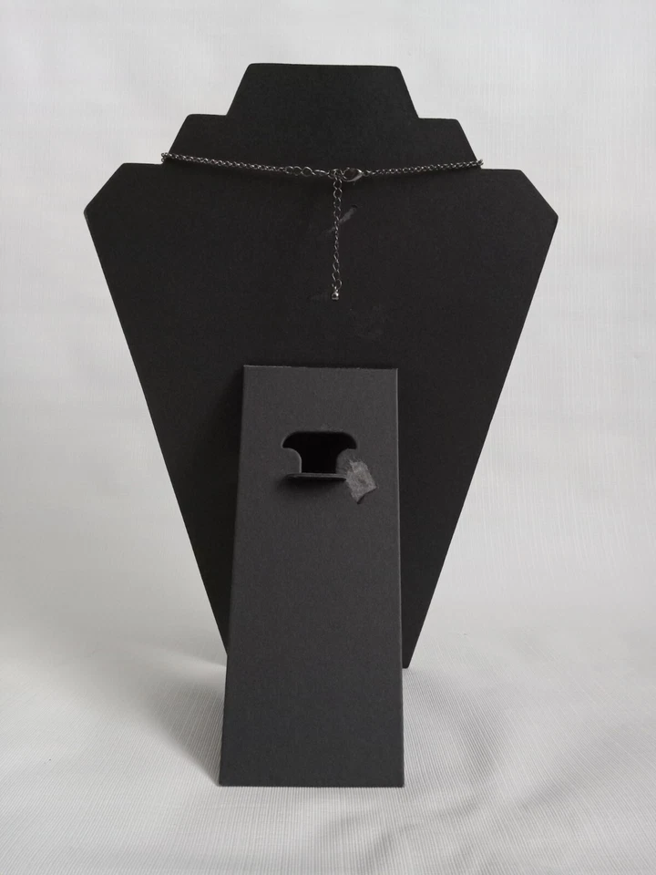 Collar Ashley colgante flor cristal sintético y estrás rosa y amarillo Park Lane Foto 2 de 4