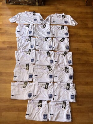 England National Team (2014) - Nike - LOT OF 19 - Authentic Soccer Jersey Bundle