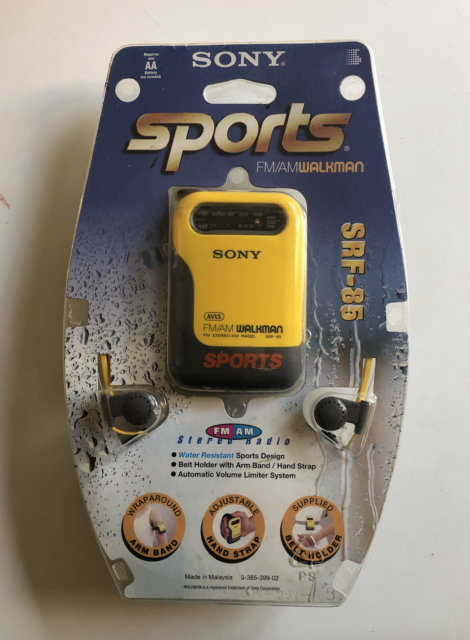 NOS Sony Sports SR-85 Radio