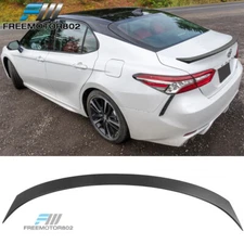 Fits 18-24 Toyota Camry OE Style Flush Mount Trunk Spoiler Wing