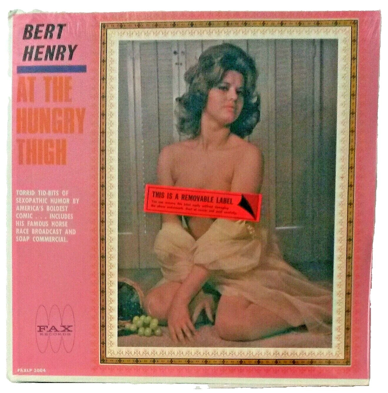 Comedy Satire 33 RPM Speed Vinyl Records