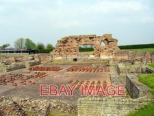 PHOTO  ROMAN BATH REMAINS AT VIROCONIUM CORNOVIORUM (WROXETER ROMAN CITY) REMAIN