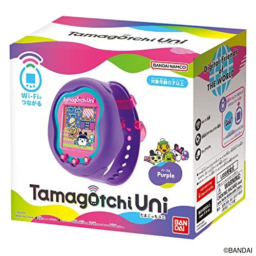 BANDAI Tamagotchi Uni Purple wi-Fi Tamaverse Japan Toy Awards 2023