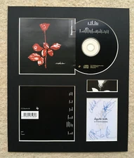 DEPECHE MODE - Signed Autographed - VIOLATOR - Album Display
