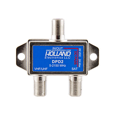 HOLLAND DIPLEXER COMBINER / 5-2150MHZ DPD2 28V 2A MAX / SATELLITE / FTA / NEW!