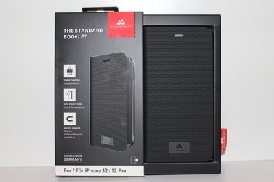 NEU&OVP Black Rock Standard Booklet - Klapphülle / Handyhülle  iPhone 12/12 Pro
