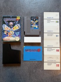 Mega Man 3 NES-XU-SCN-1 (europ&eacute;enne scandinave rare) Jeu Bo&icirc;te Complet TBE