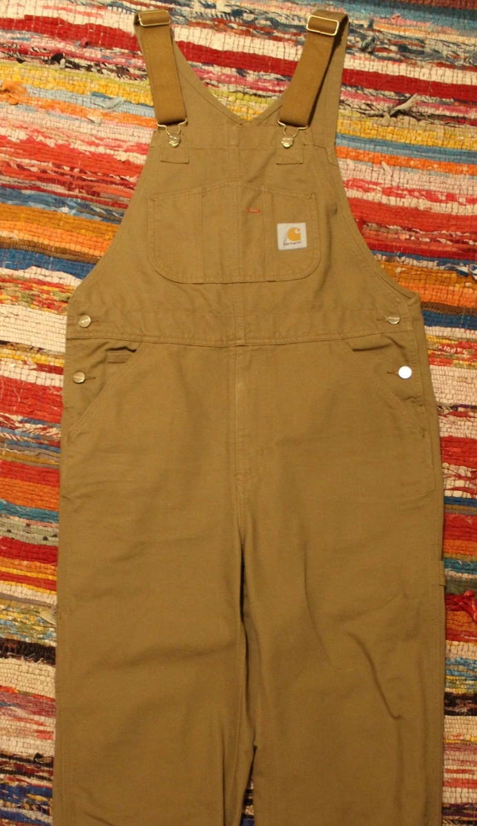 Carhartt WIP Bib Overall Dearborn Canvas, 12 oz, excellent condition, 31x30"