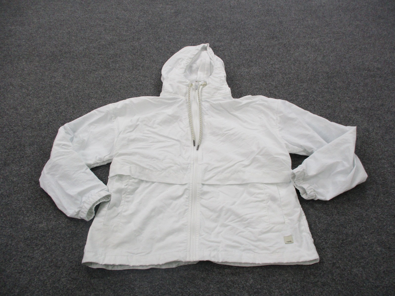 Vuori Jacket Women XS White Active Track Gym Run Outdoors Hiking Camping VW574