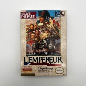 L'EMPEREUR NES Authentic Tested Complete CIB with Poster