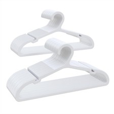 ABHENG Plastic Kids Hangers Pack of 60 Ultra Slim Closet Hangers Non Slip Space