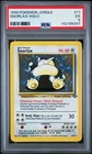 1999 POKEMON JUNGLE #11 SNORLAX-HOLO PSA 5