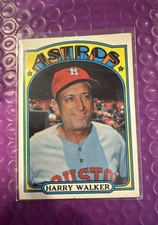 1972 Topps - Harry Walker #249 Houston Astros mlb baseball card