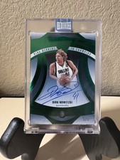 2024-25 Panini Eminence Dirk Nowitzki Emerald Ring Bearers Auto Diamond /3