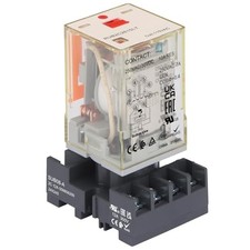 Power Relay MK2P-I Type RUB2C2615LT, AC 120V Coil, 8Pin 2NO 2NC DPDT, AC 110V