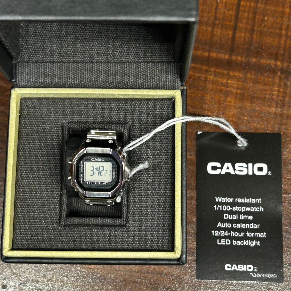 Casio Ring Watch CRW-001-1ER 50th Anniversary Limited Edition