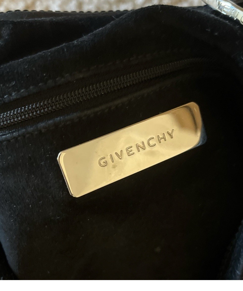 Givenchy Black Leather Intentionally Distressed H… - image 8
