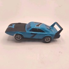 AFX Aurora HO Slot Car Dodge Charger Daytona Blue  7 Vintage