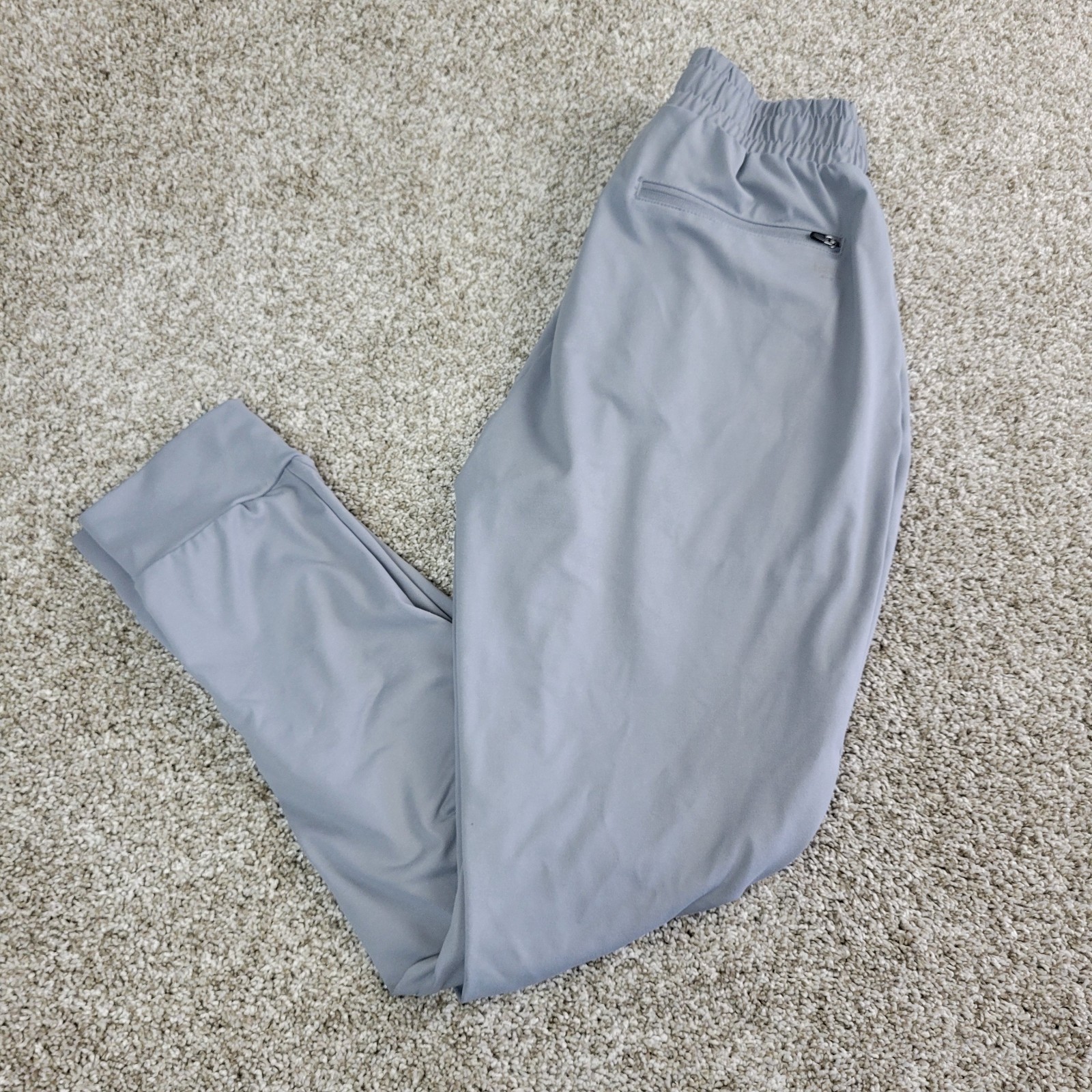 Barbell Mens Small Solid Gray Performance Stretch… - image 1