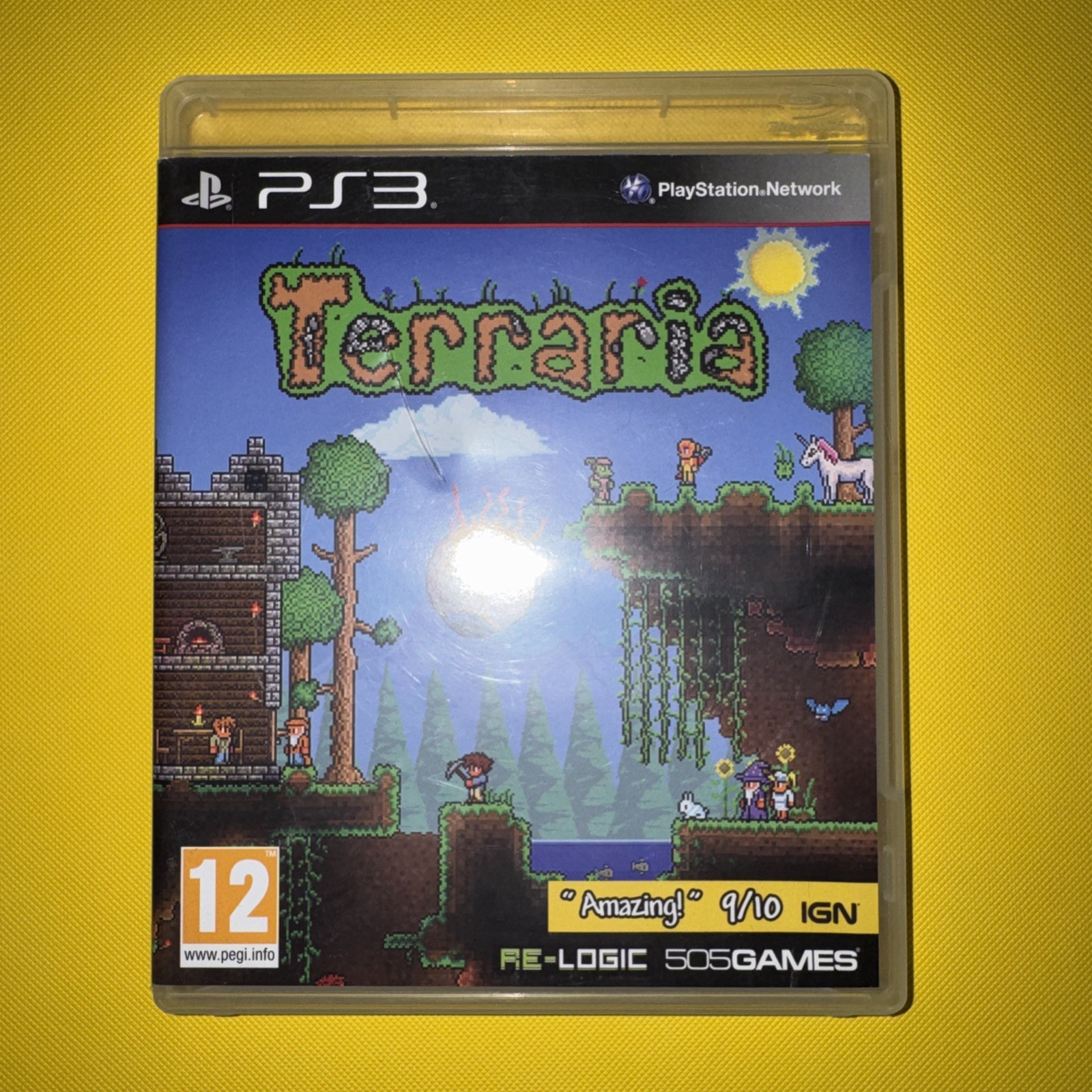Terraria PS3 Game Sony PlayStation 3 Complete UK PAL PEGI 12