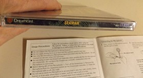 Caution Seaman - Sega Dreamcast CIB with Microphone & VMU FREE SHIPPING IN US