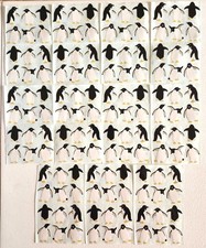 Vtg Mrs Grossman's Stickers 22 Sheets Each Sheet 4"x3.25" Lot 3