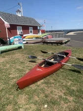 Old Town TWIN OTTER Kayak Tandem TWO SEATER Double Kayak ~ USED + PADDLES