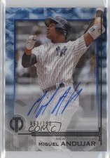 2019 Topps Tribute Blue 53/150 Miguel Andujar #TA-MA Auto v1x