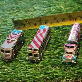 Micro Machines - American Flag RV, Bus and Semi Truck - Classy Chromers #3 1992