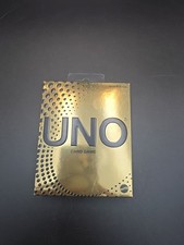 2025 Mattel UNO GOLD Edition Card Game - Premium GOLD Foil Cards