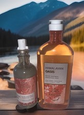 Bath  Body Works Himalayan Oasis Body Wash  Essential Oil Mist -Set-NEW