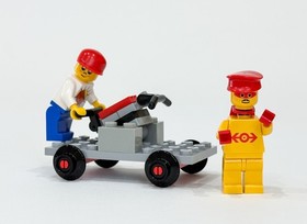 LEGO Trains Track Buggy w/Station Master and Cool Kid 2585 Complete with/Manual