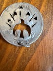Silver Peace Dove Pendant made from an Antigue Quarter — photo 3