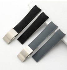 High End Rubber Watch Band Strap 21mm for Longines Conquest L3.642 742 781782