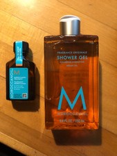 Moroccanoil Shower Gel Fragance Originale 8.4 Oz.  Treatment .85 oz 2-PACK 