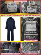 Regatta Overalls – 42 inch Chest. Brand New
