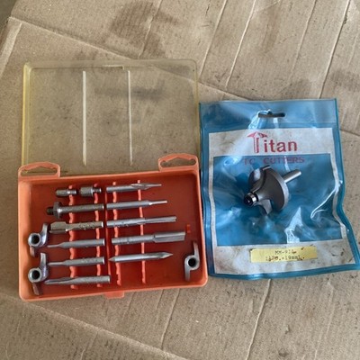 VINTAGE SEARS HANDWERKER OBERFRÄSE 15-TEILIG KOMPLETT MIT KOFFER