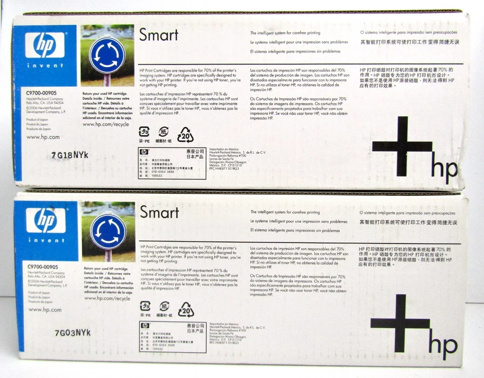 Paquete de 2 cartuchos de tóner para impresora HP C9700A color LaserJet 1500 2500 negro genuinos Foto 3 de 4