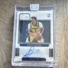 2021-22 Panini One and One Rookie Autograph /99 Chris Duarte #RA-CDT Pacers