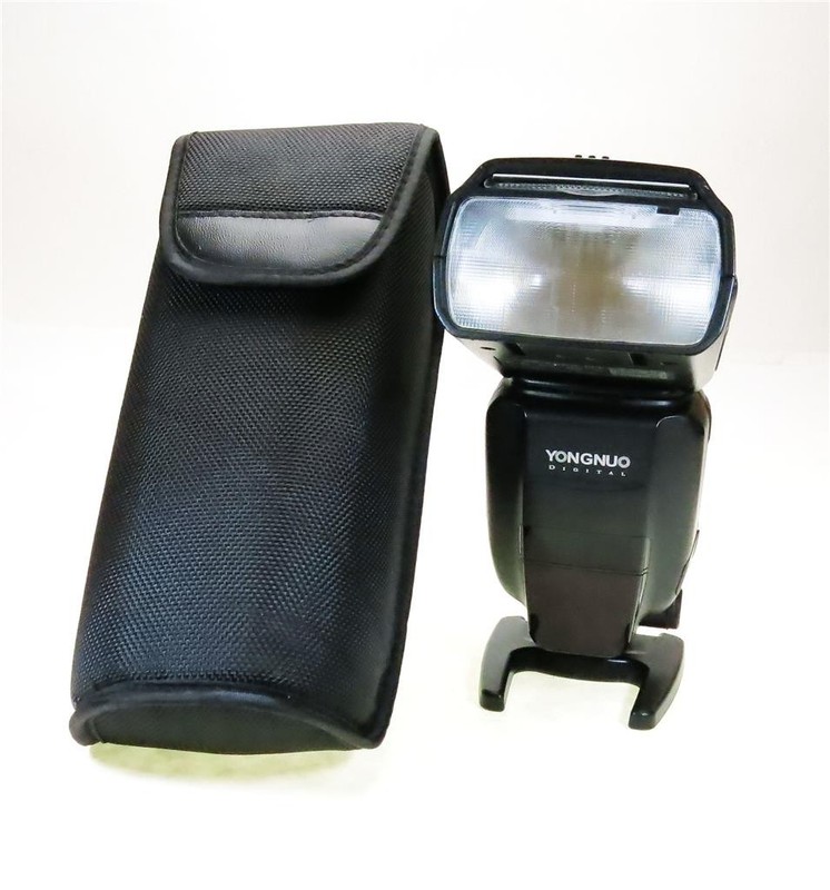 YONGNUO YN600EX-RT SPEEDLITE FLASH STROBE FOR CANON WITH CASE AND STAND